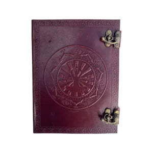 Leather Journal with Clasps - Various Designs