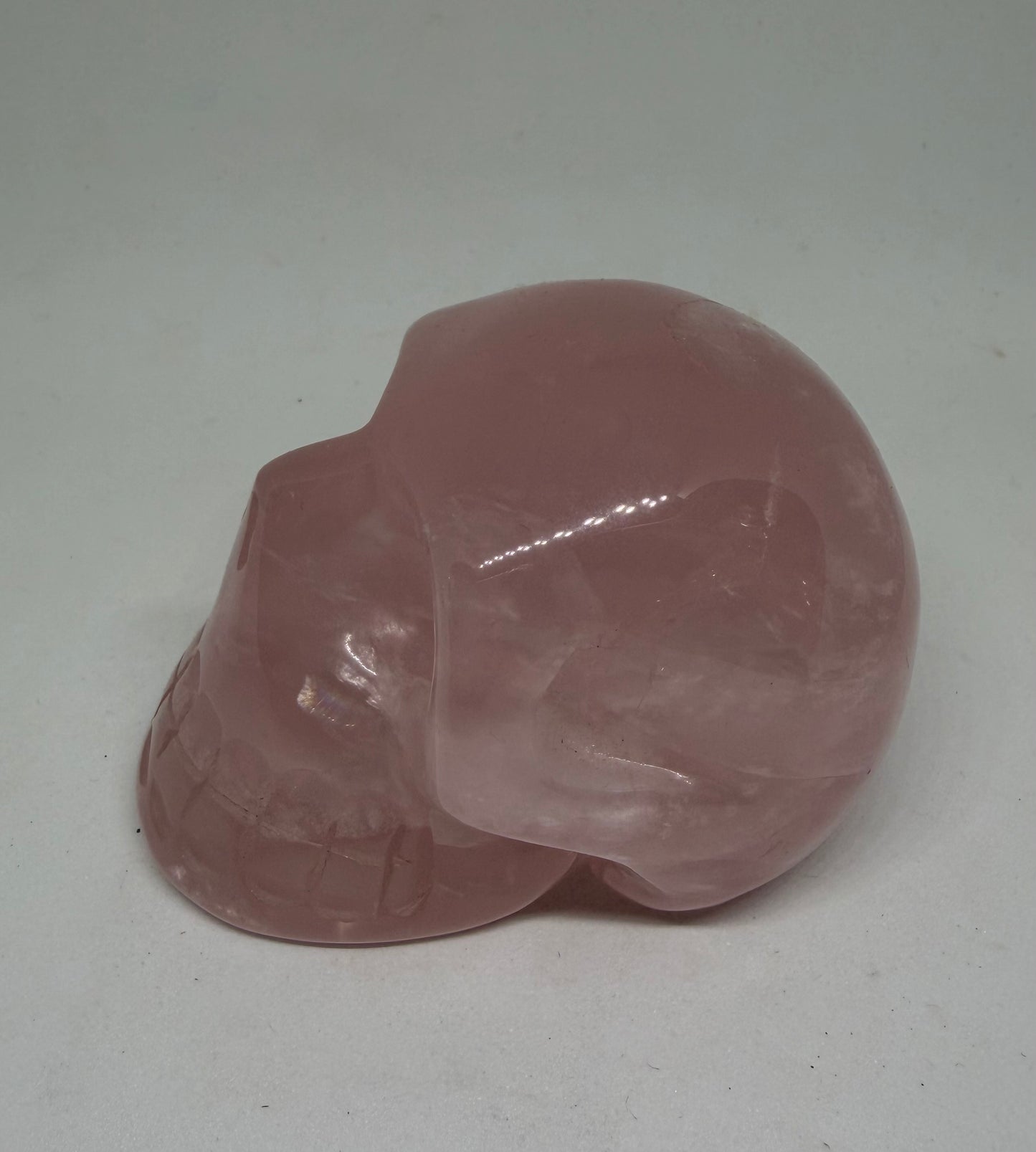 Rose Quartz Skull
