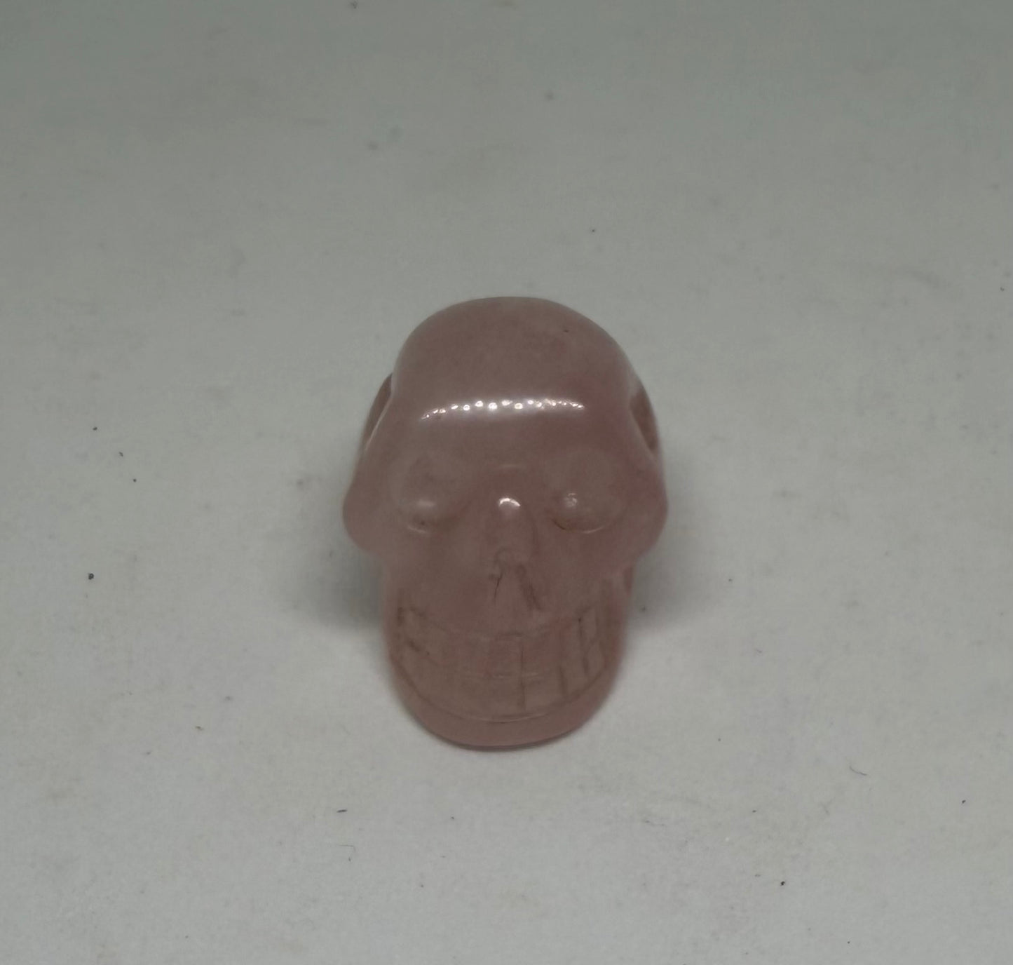 Rose Quartz Skull