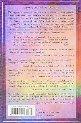 The Nature of Personal Reality; Jane Roberts