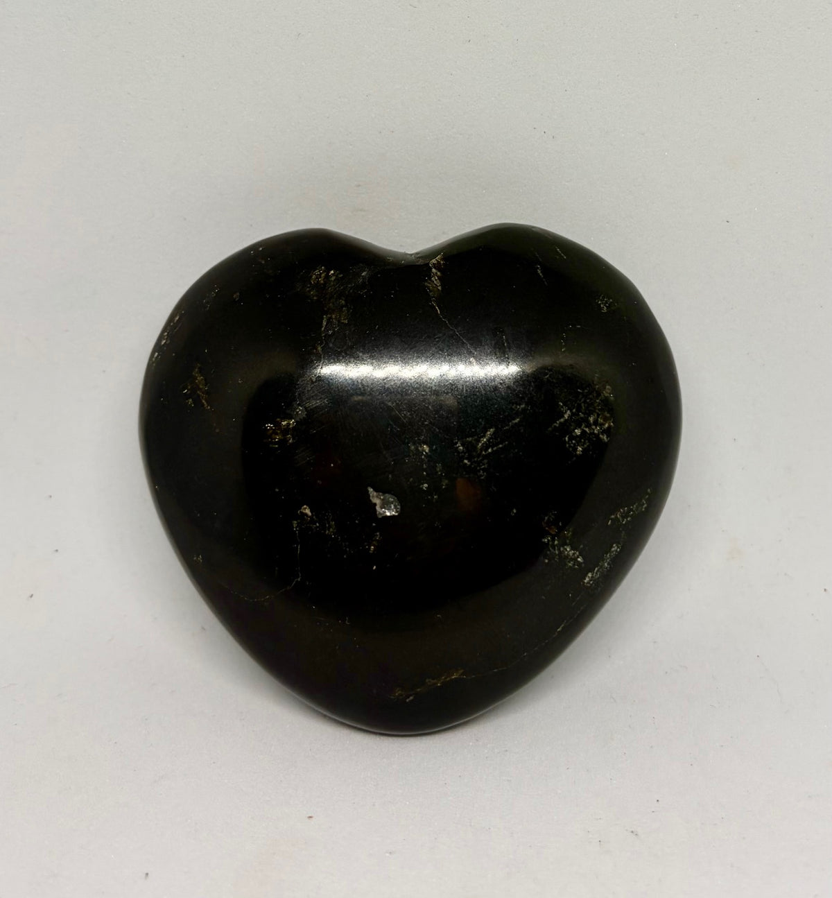 Black Tourmaline Heart