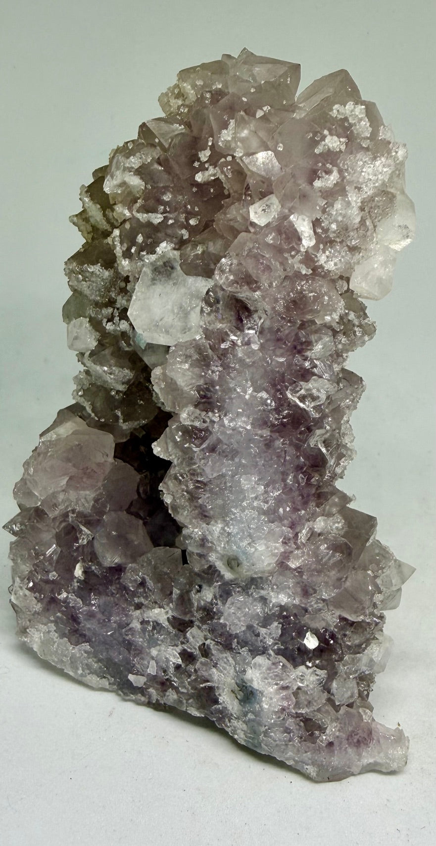 Amethyst, Calcite & Zeolite Crystal Cluster – Collector Piece