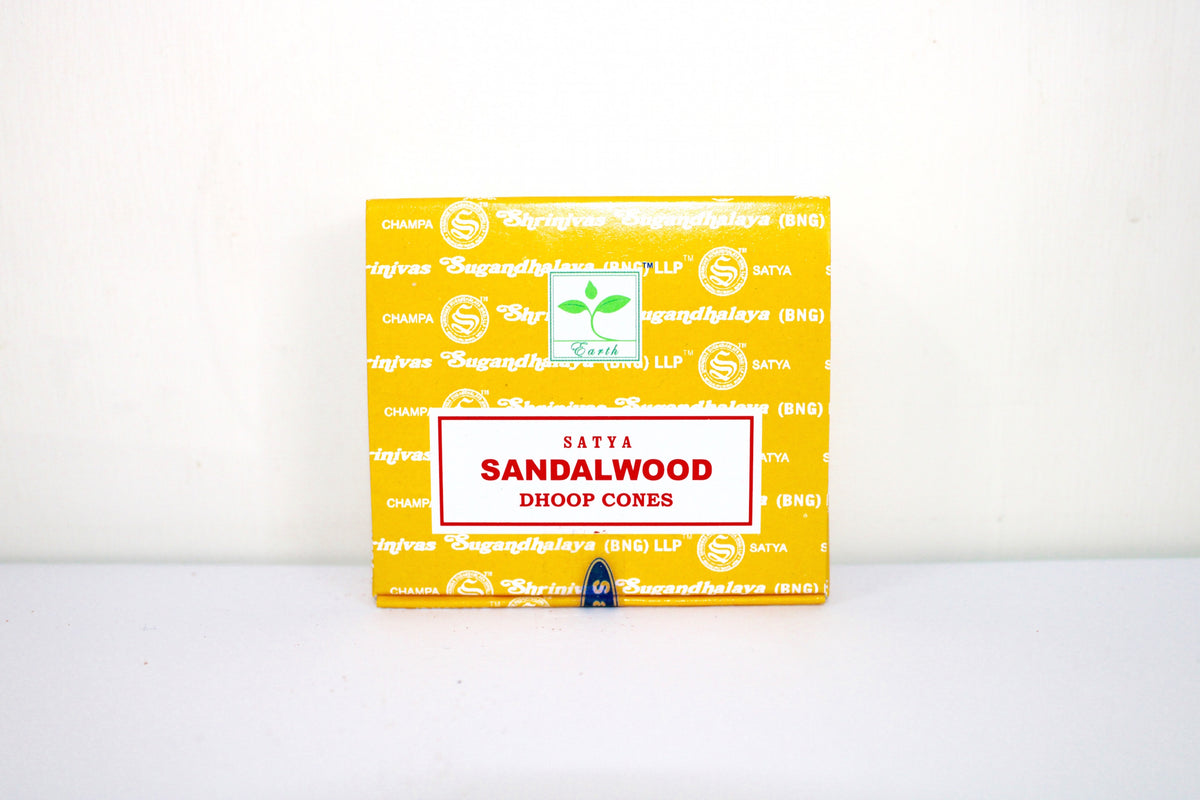 Shrinivas Sugandhalaya Satya Sandalwood Dhoop Cones