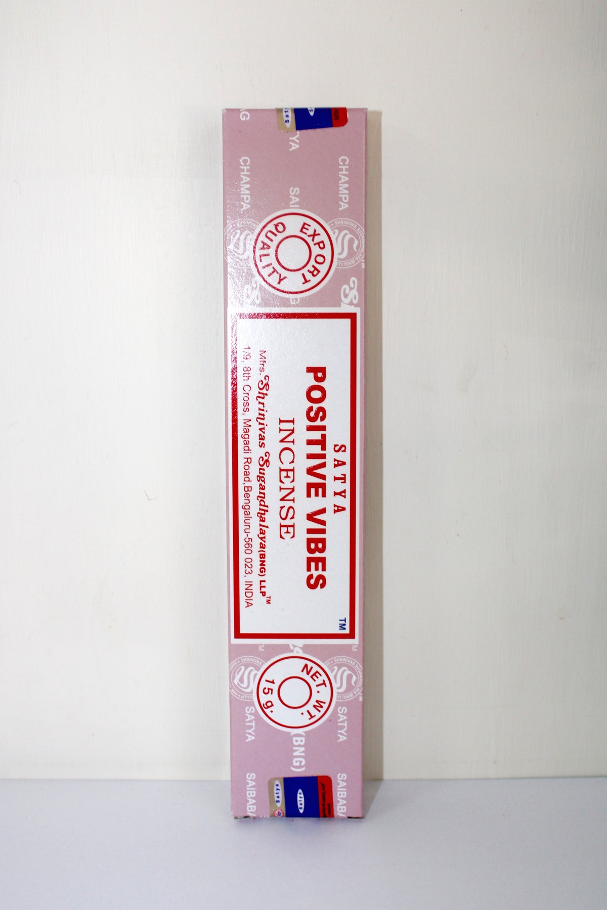 Satya Positive Vibes Incense