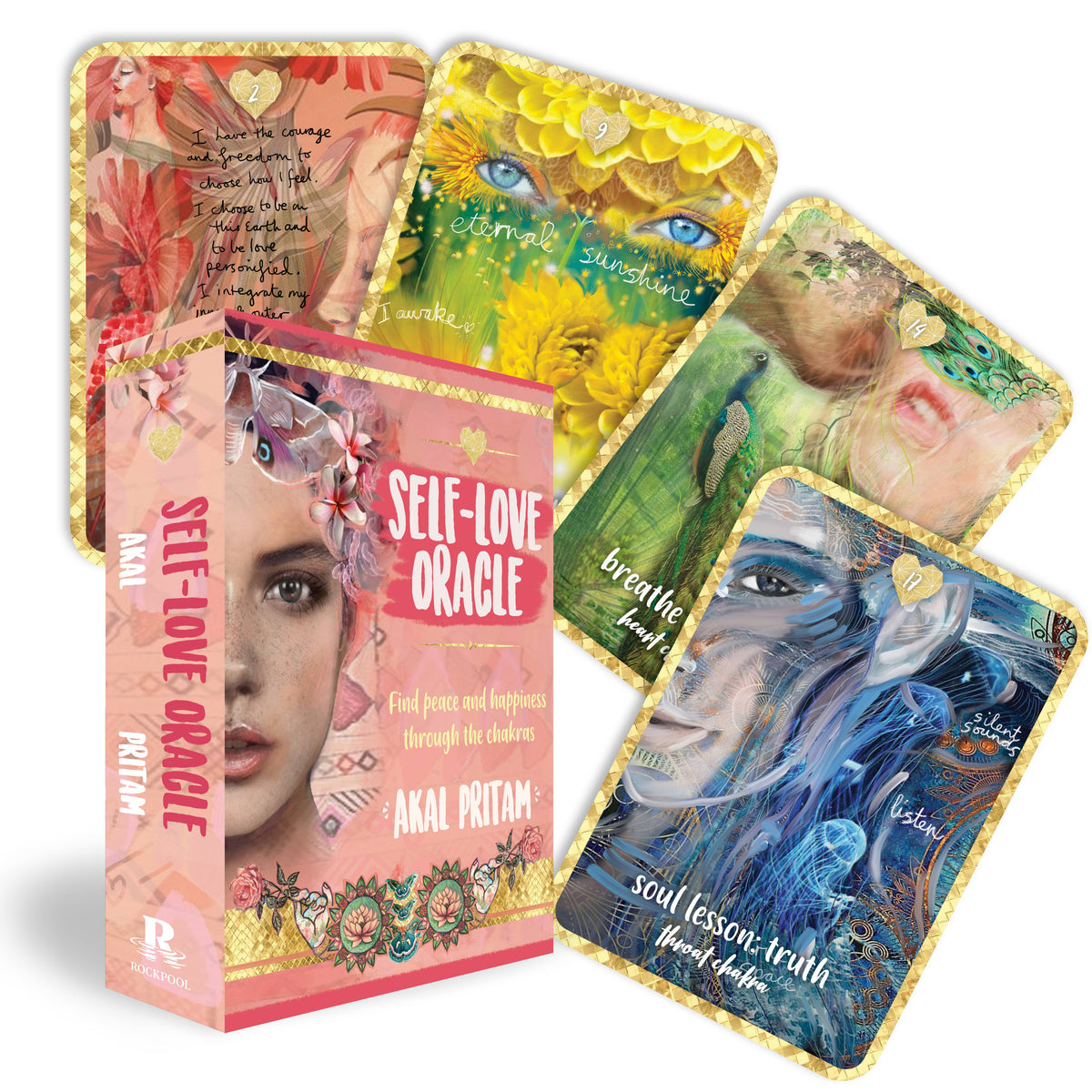 Self Love Oracle: 36 Full-Color Cards & Guidebook