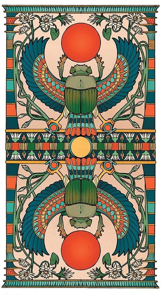 Egyptian Art Nouveau Tarot; Giulia F. Massaglia