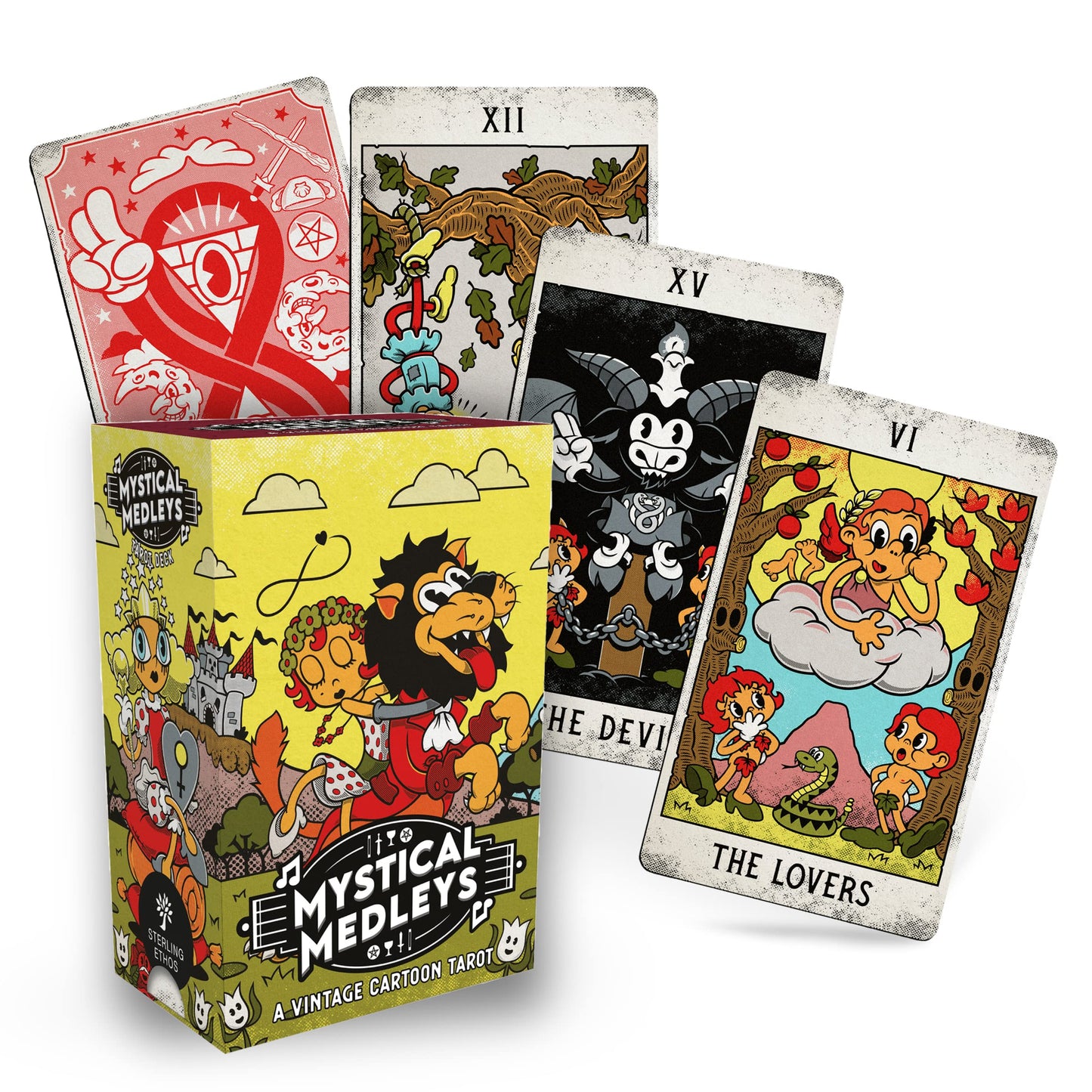The Mystical Medleys: A Vintage Cartoon Tarot; Nemons