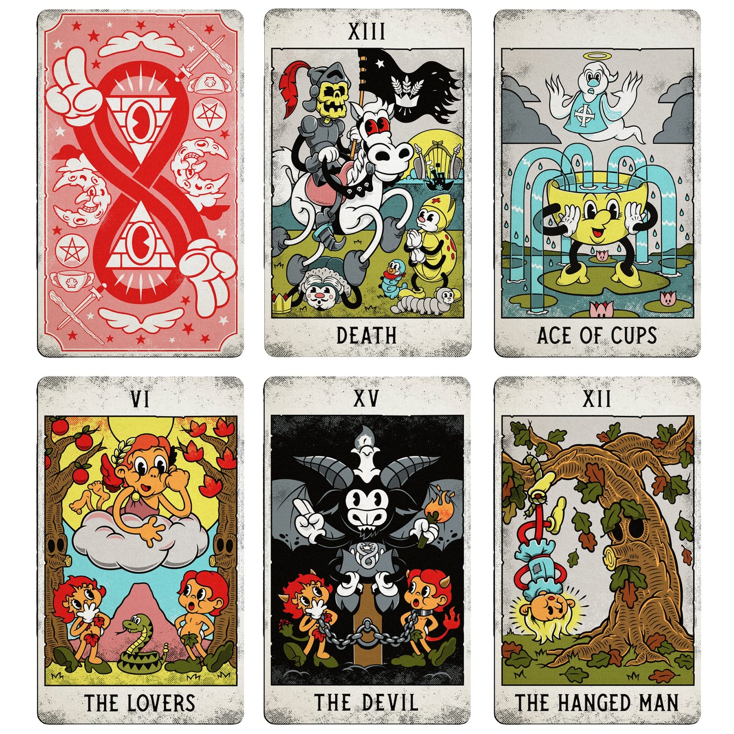 The Mystical Medleys: A Vintage Cartoon Tarot; Nemons