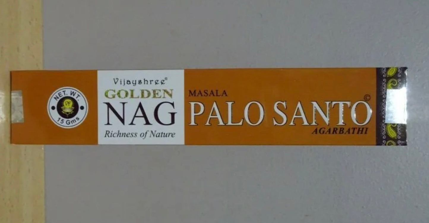 Vijayshree Golden Nag Palo Santo Incense