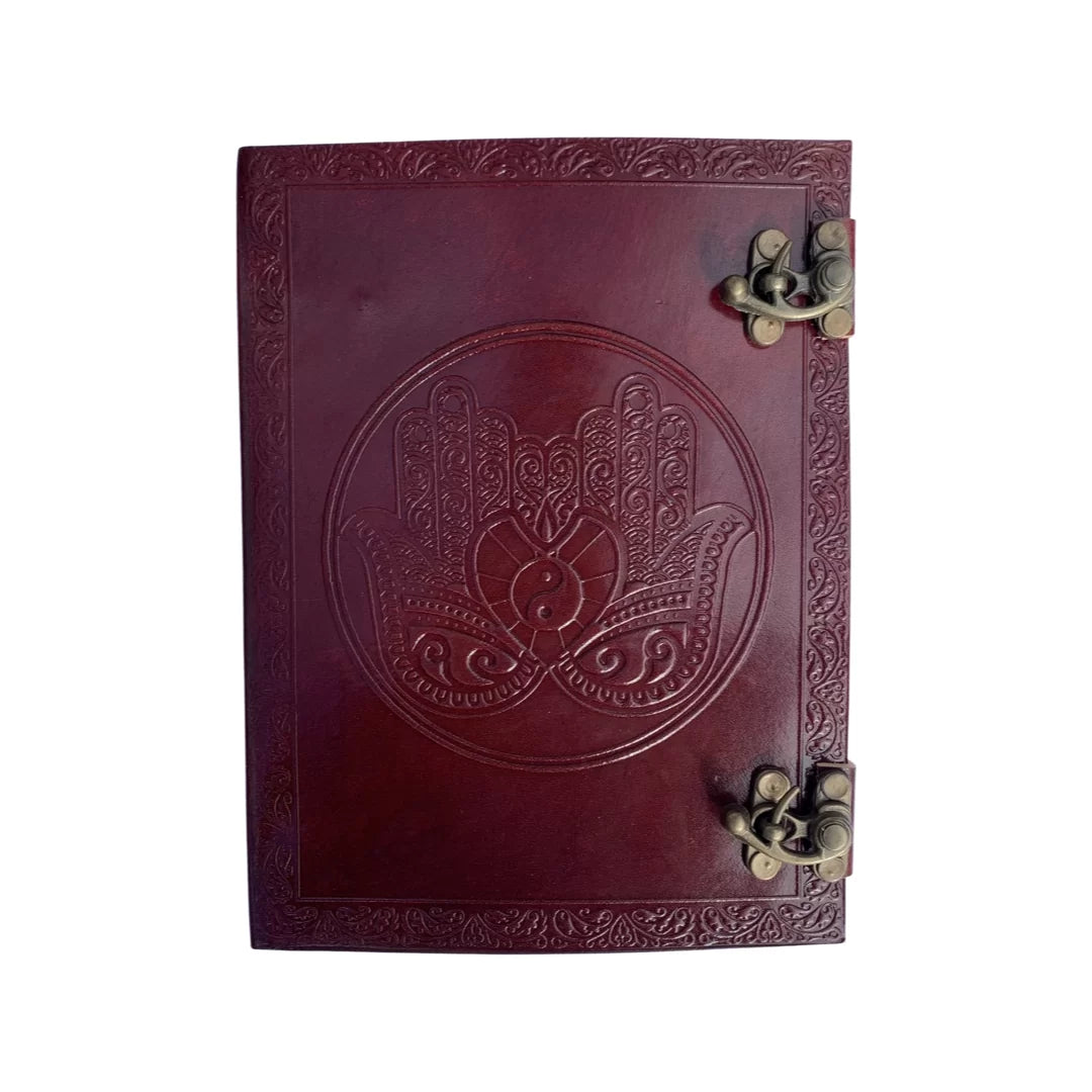 Leather Journal with Clasps - Various Designs
