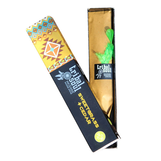 Tribal Soul Incense Sweetgrass & Cedar