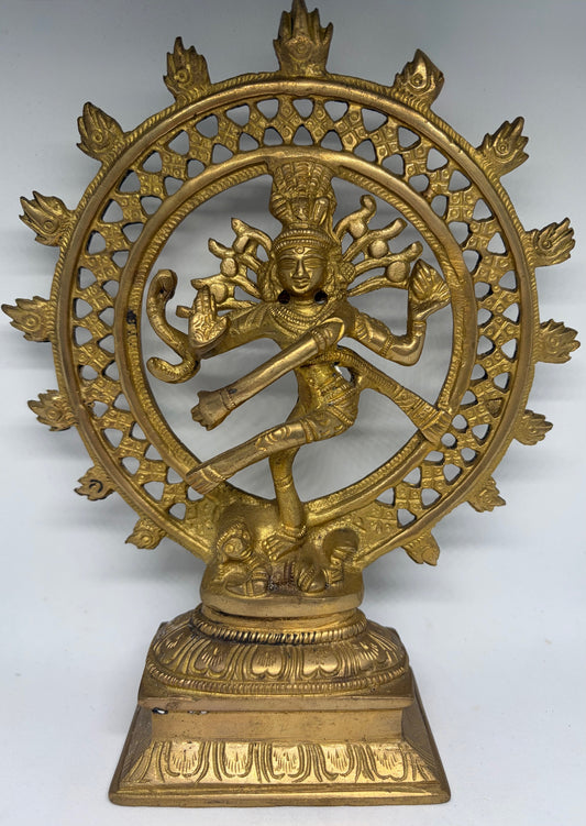 Brass Nataraja – Lord Shiva, Cosmic Dancer