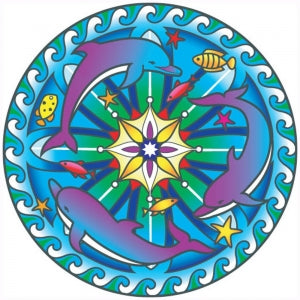 Sunseal & Suncatcher Illumination Mandalas Stickers