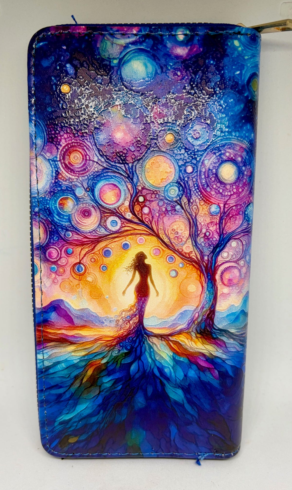 Celestial Tree of Life Zip Wallet
