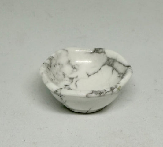 White Howlite Bowl