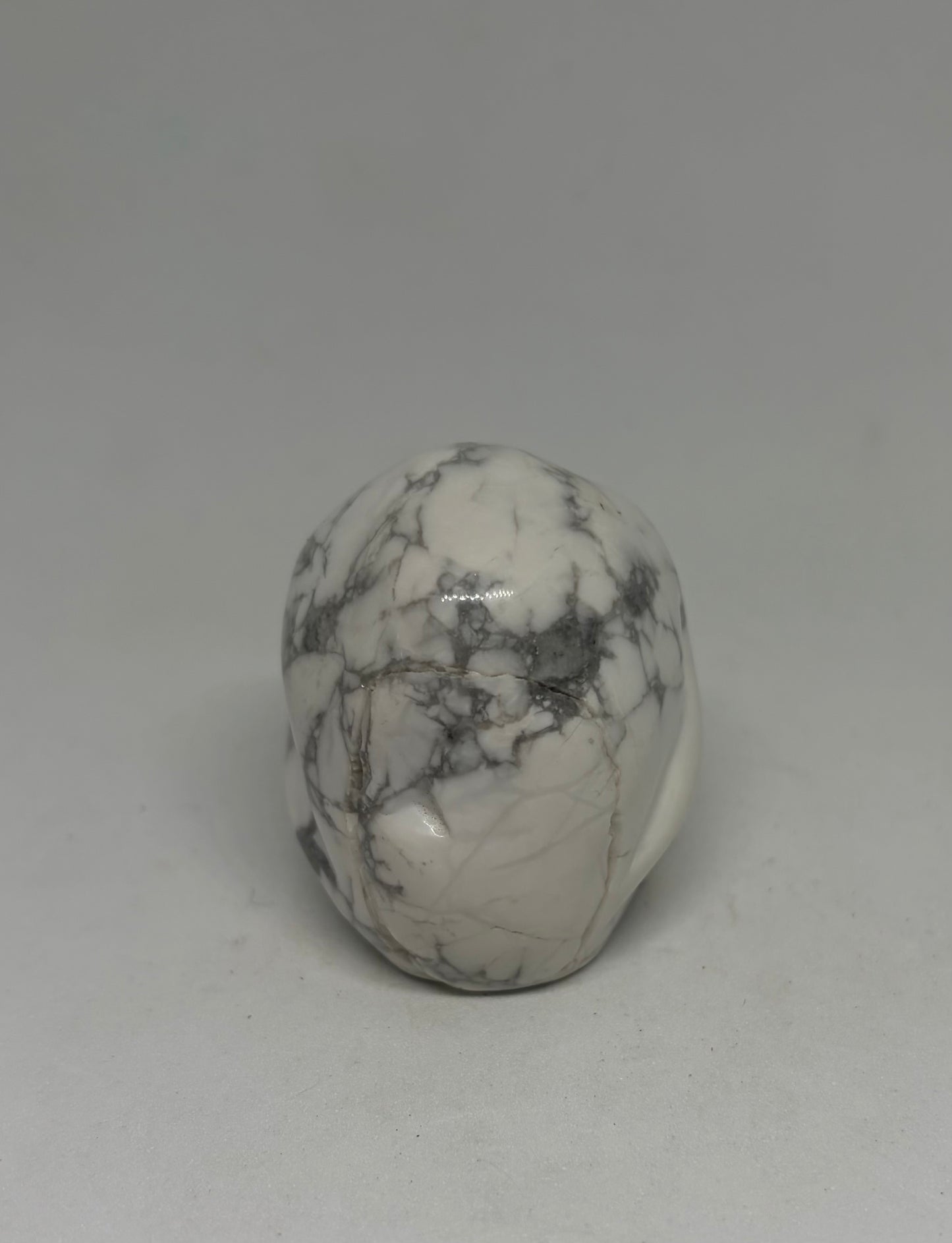 White Howlite Skull