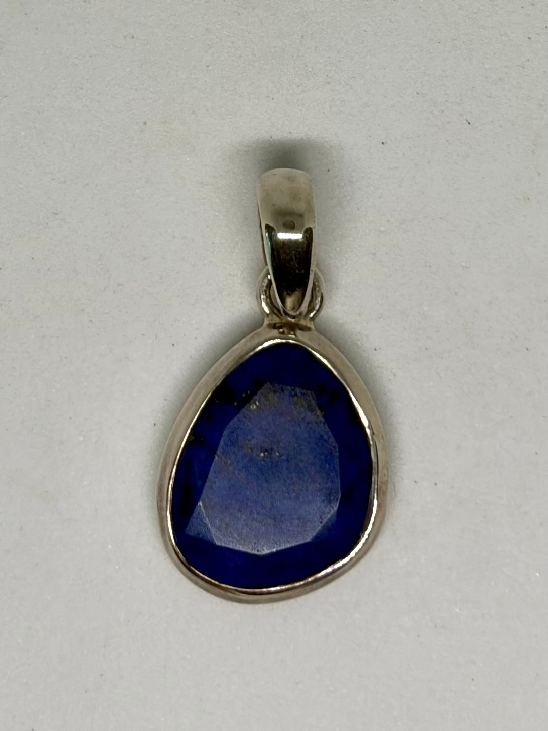 Lapis Lazuli Sterling Silver Pendant