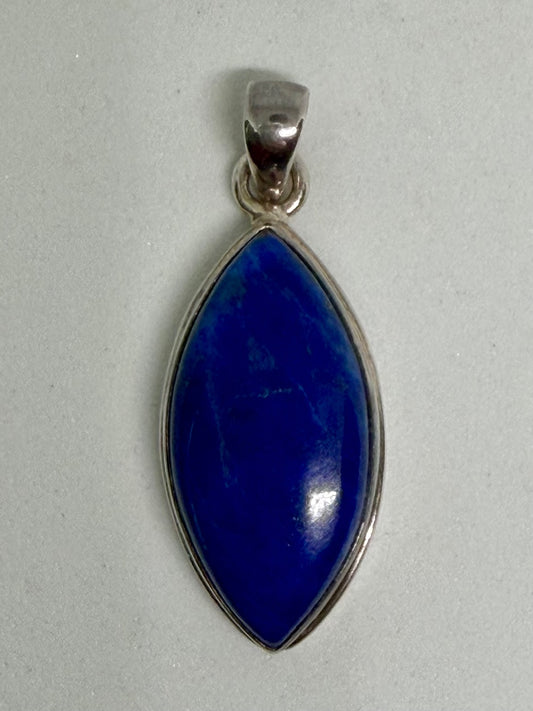 Lapis Lazuli Sterling Silver Pendant