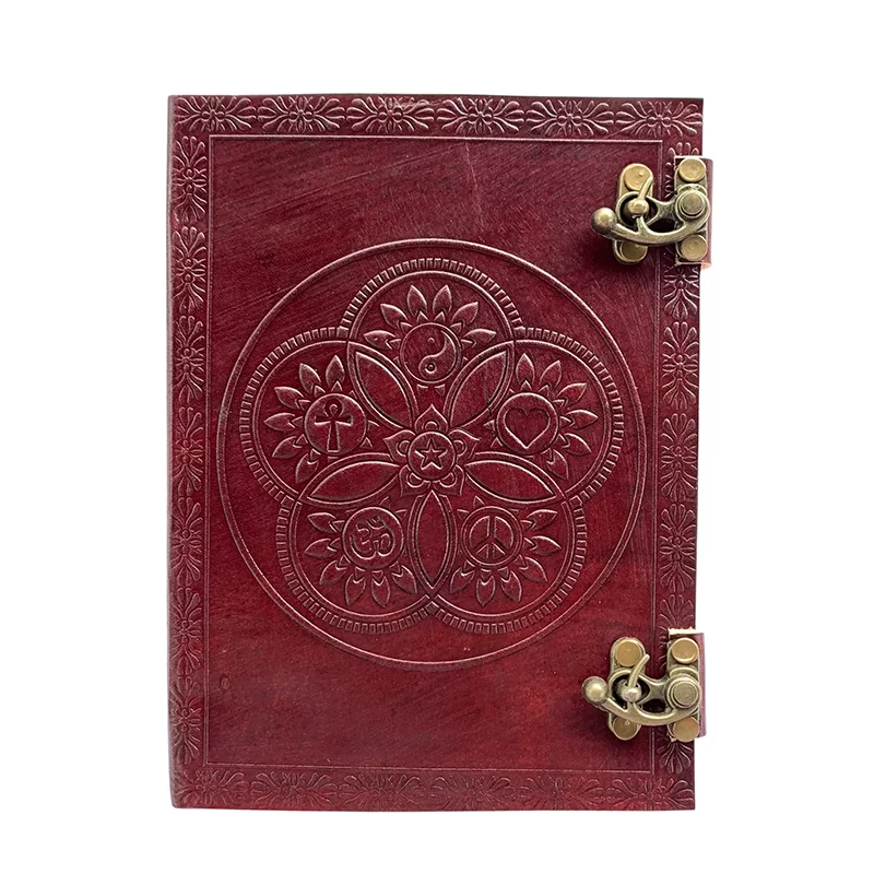 Leather Journal with Clasps - Various Designs