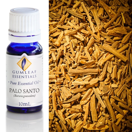 Gumleaf Essentials Palo Santo 10ml Pure Essential Oil
