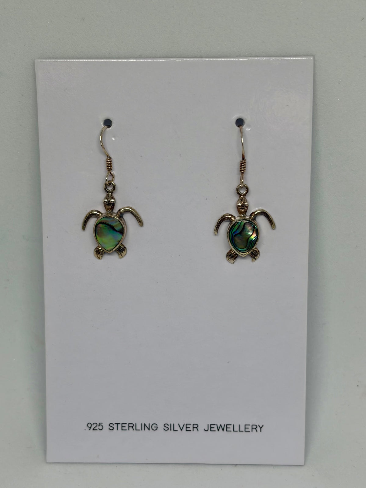 Turtle Paua Shell Earrings
