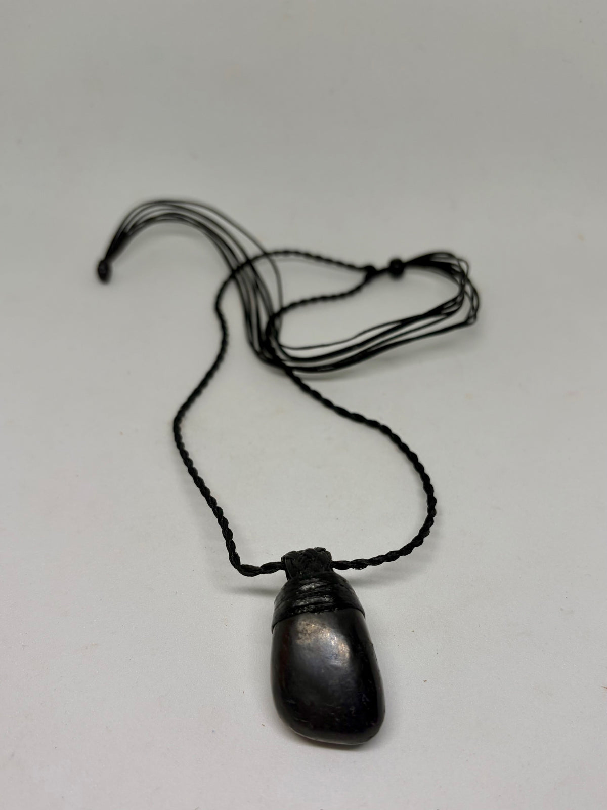Shungite Leather Pendant