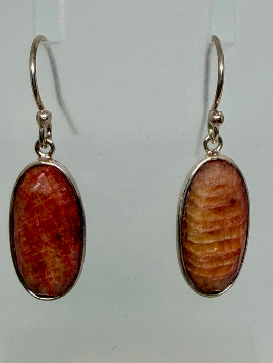 Sunstone Earrings