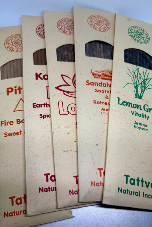 Tattva Natural Incense 25gm Varieties