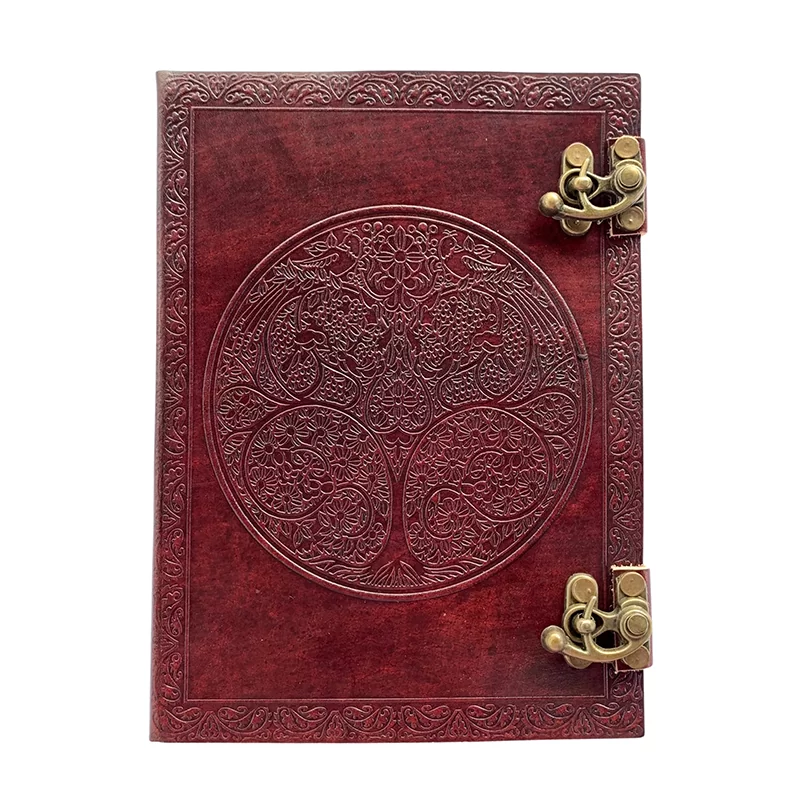 Leather Journal with Clasps - Various Designs