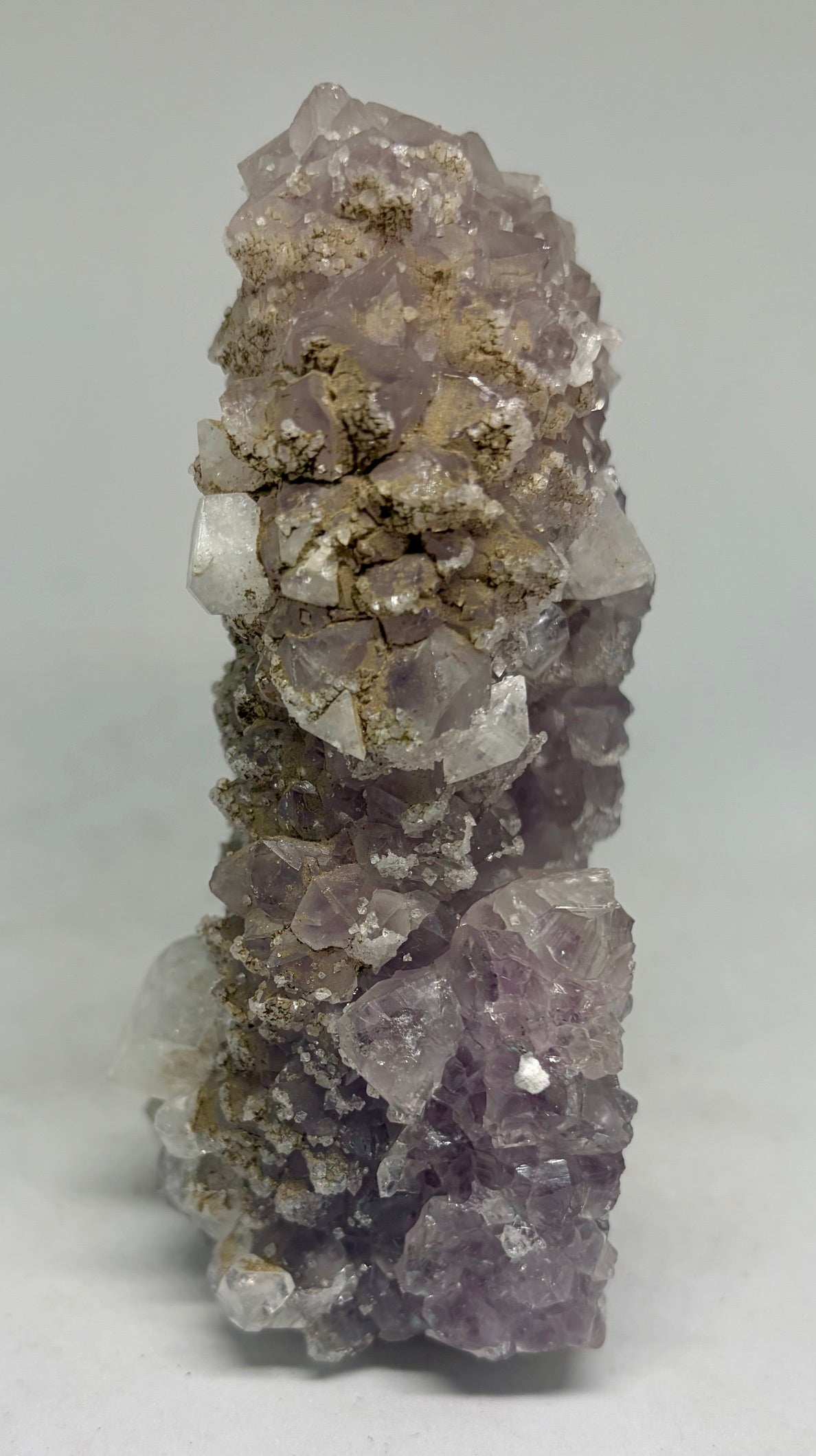 Amethyst, Calcite & Zeolite Crystal Cluster – Collector Piece