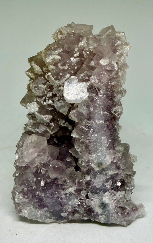 Amethyst, Calcite & Zeolite Crystal Cluster – Collector Piece