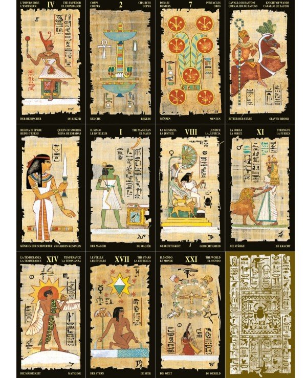 Egyptian Tarot; Silvana Alasia & Lo Scarabeo