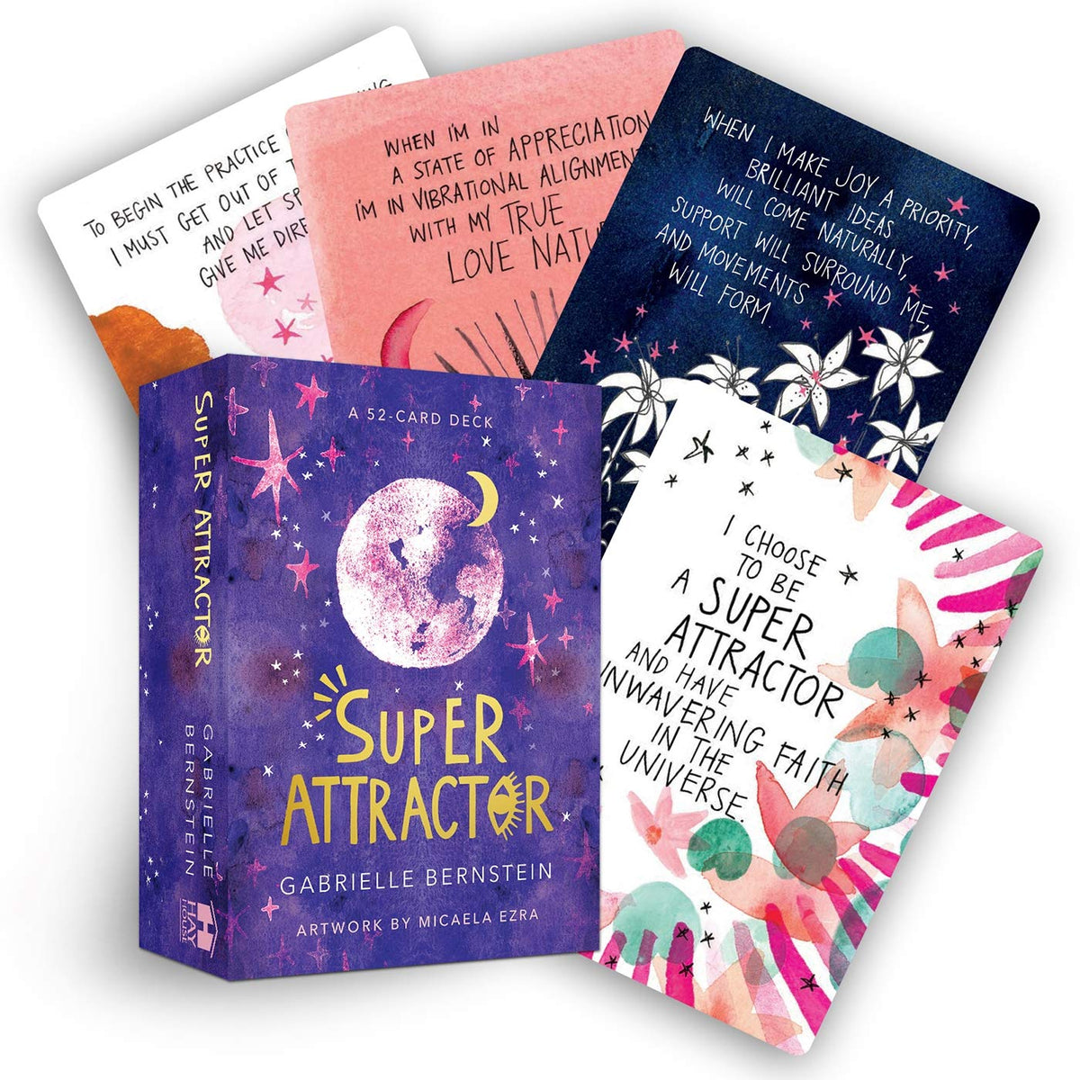 Super Attractor Cards; Gabrielle Bernstein, artwork by Micaela Ezra