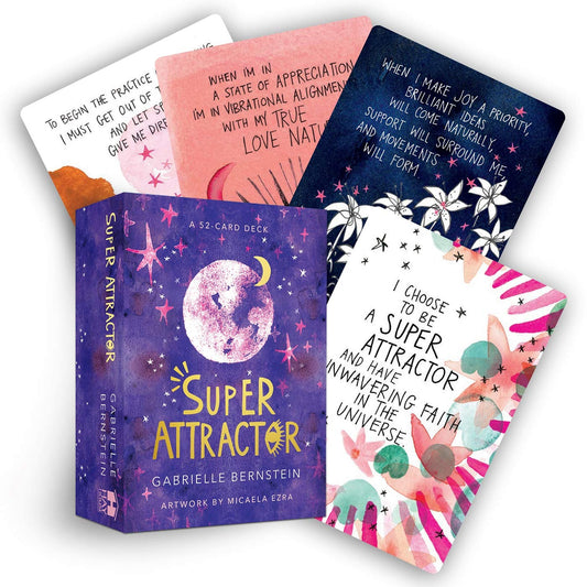 Super Attractor Cards; Gabrielle Bernstein, artwork by Micaela Ezra