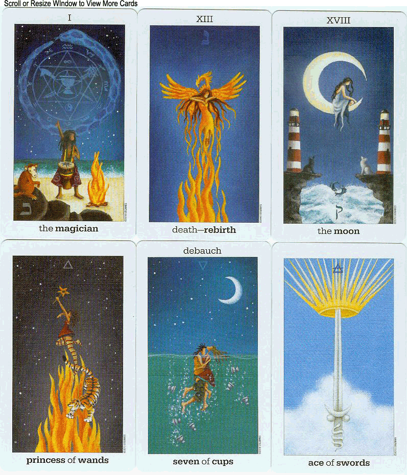 Sun and Moon Tarot; Vanessa Decort