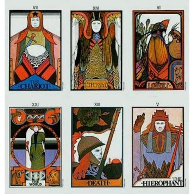 Aquarian Tarot; David Palladini