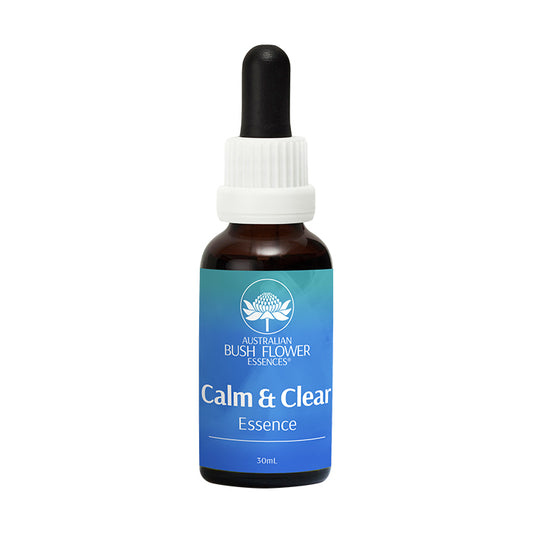 Australian Bush Flower Essences, Calm & Clear Essence 30ml