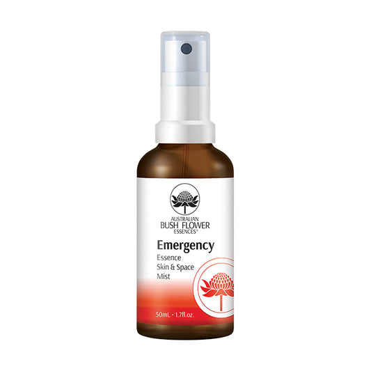 Australian Bush Flower Essences, Emergency Essence Skin & Space Mist 50ml