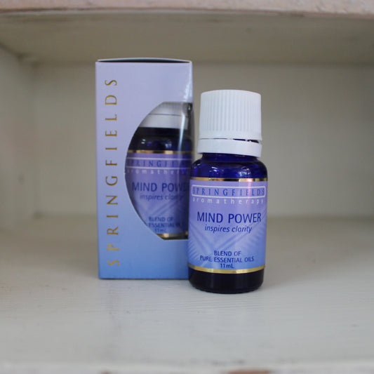 Springfields Mind Power 11ml Blend of Pure Essential Oils