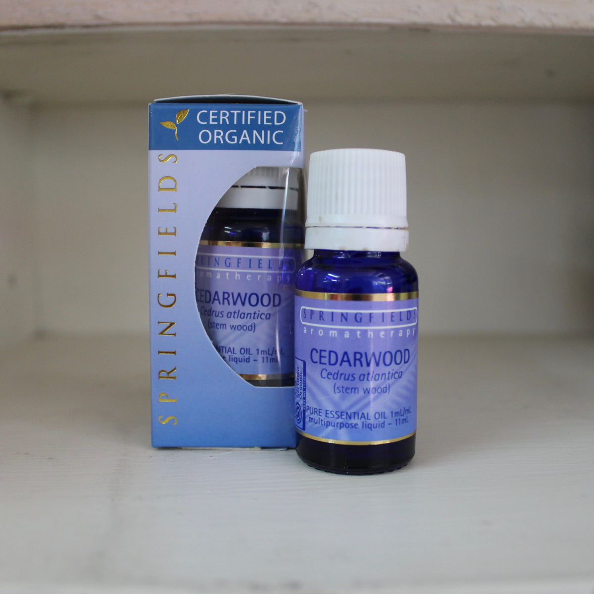 Springfields Cedarwood 11ml Pure Essential Oil