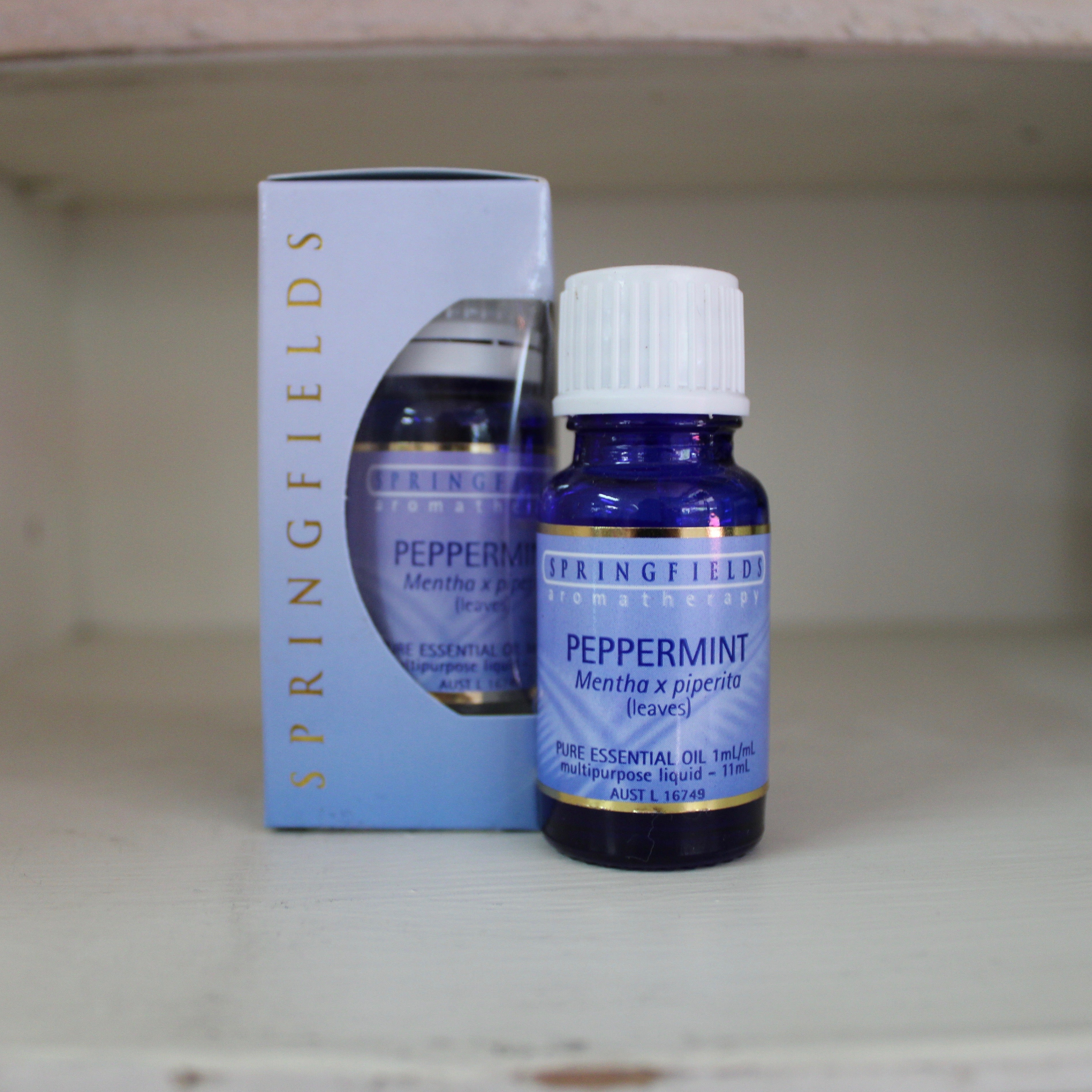 Springfields Peppermint 11ml Pure Essential Oil