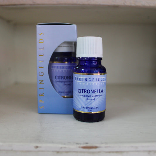 Springfields Citronella 11ml Pure Essential Oil