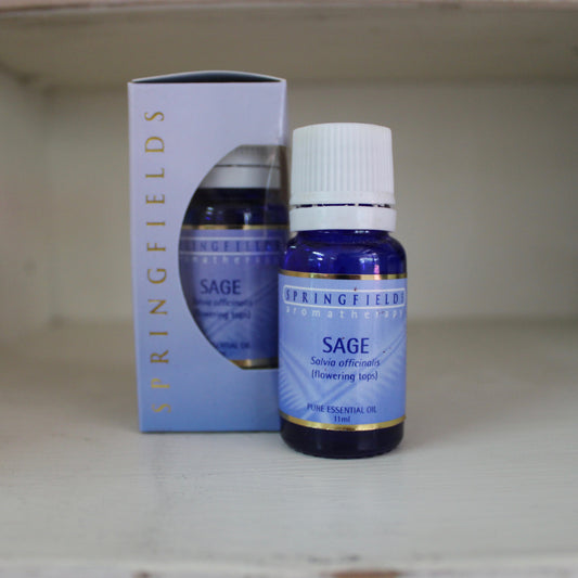 Springfields Sage 11ml Pure Essential Oil