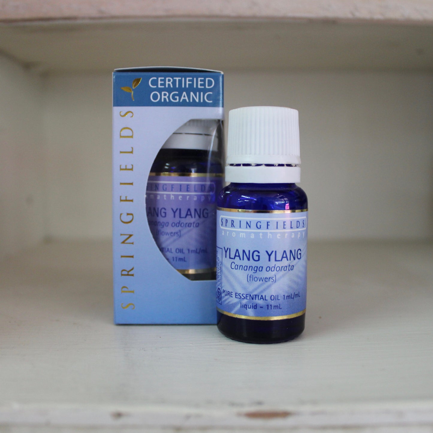 Springfields Certified Organic Ylang Ylang 11ml Pure Essential Oil