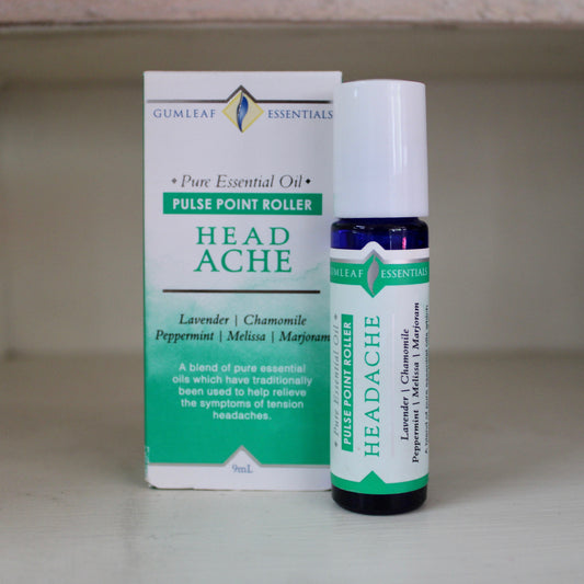 Gumleaf Essentials Headache 9ml Pulse Point Roller