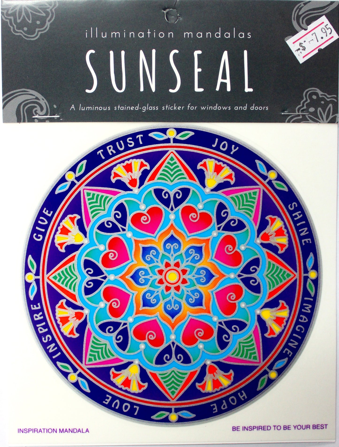 Sunseal & Suncatcher Illumination Mandalas Stickers