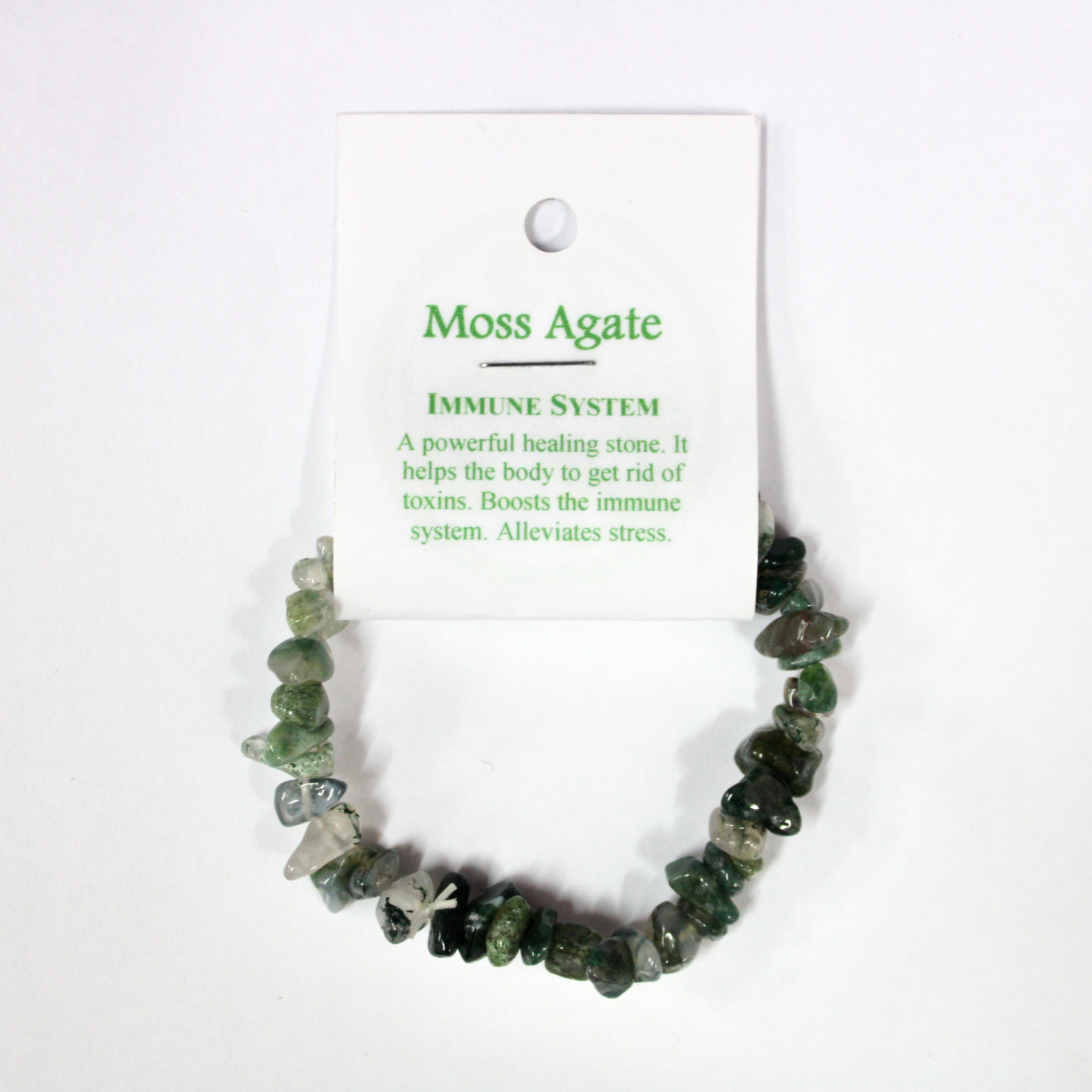 Moss Agate Bracelet