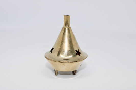 Brass Incense Burner (For cones and sticks)