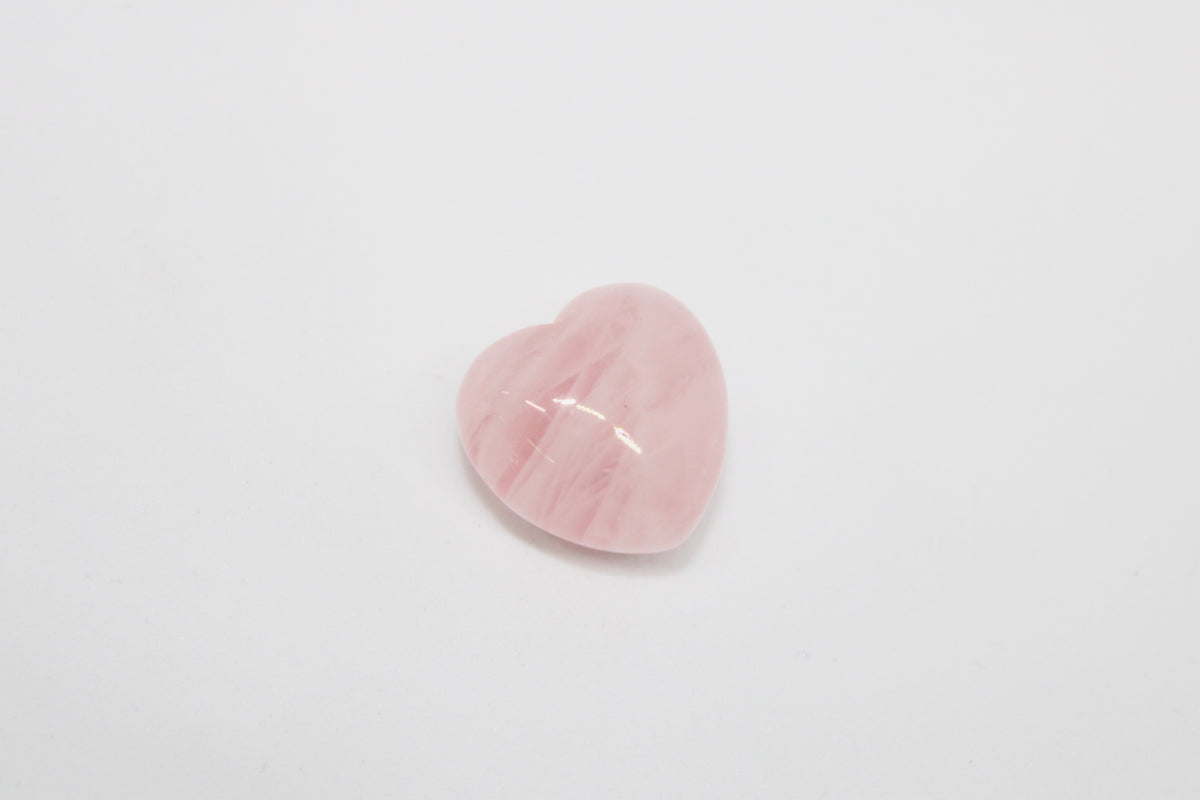Mini Rose Quartz Hearts