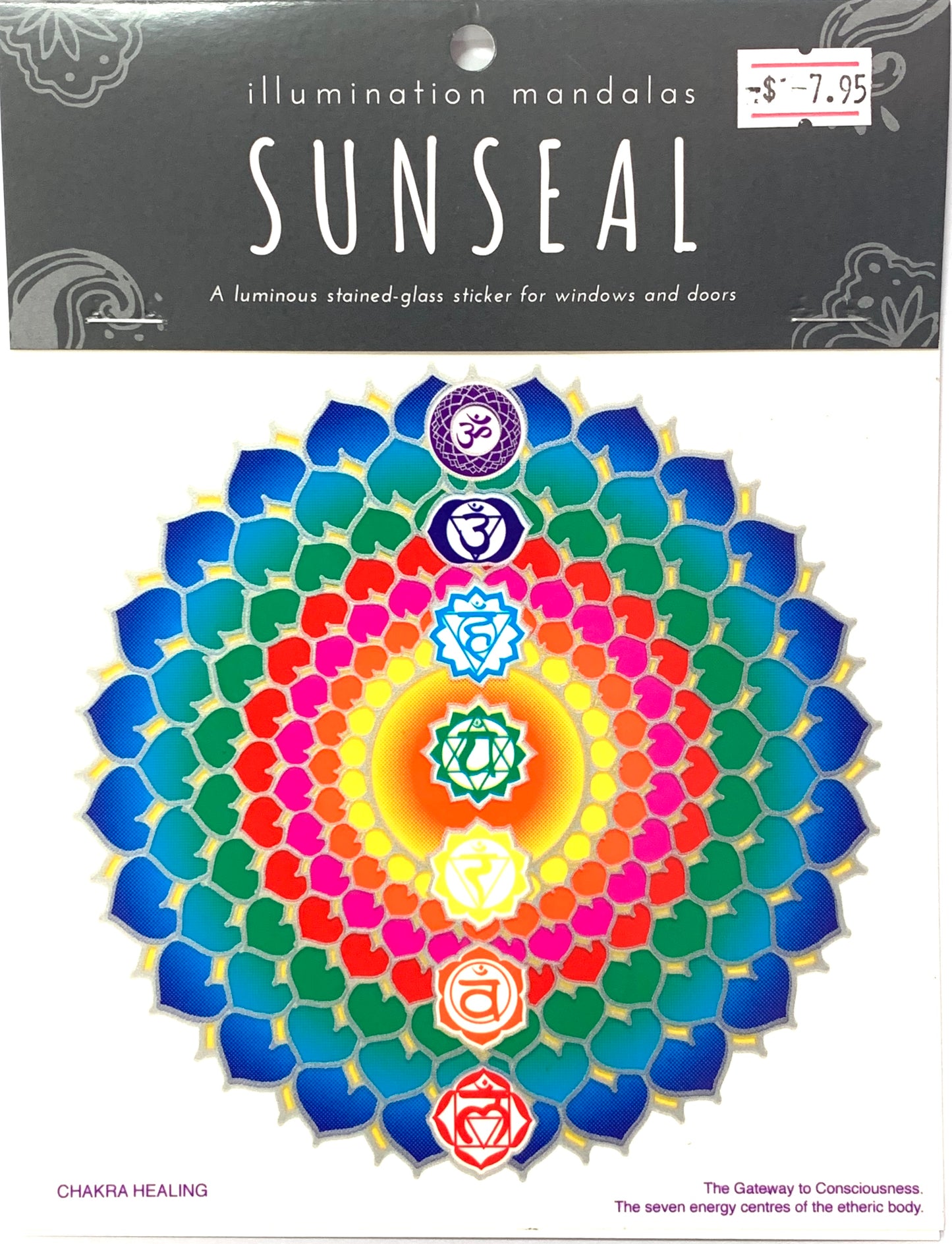 Sunseal & Suncatcher Illumination Mandalas Stickers